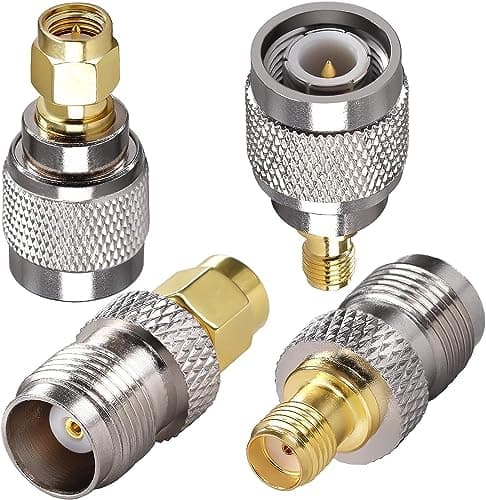 Image of TUOLNK sma to tnc Adapter Kit: 2G 3G 4G LTE Antenna Router Coaxial Connector Kit