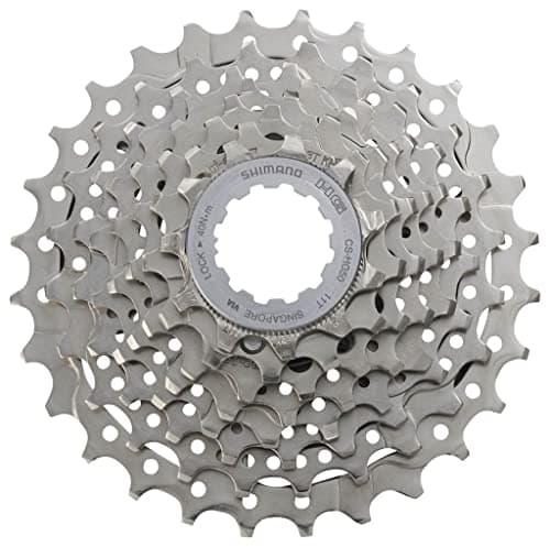 Image of SHIMANO HG50 8 Speed Cassette - Silver, 11-30 Teeth