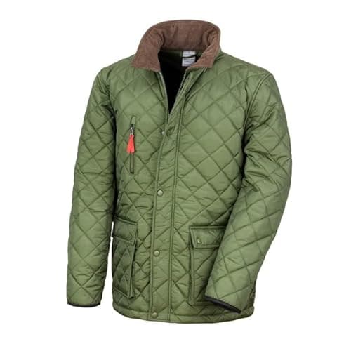 Image of Result R196X Unisex Urban Cheltenham Gold Jacket - Olive - L