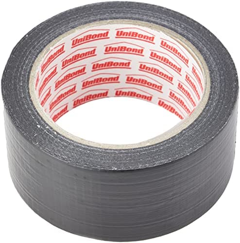 Image of UniBond Original Duct Tape High Strength Adhesive - 50 mm x 25 m, Black