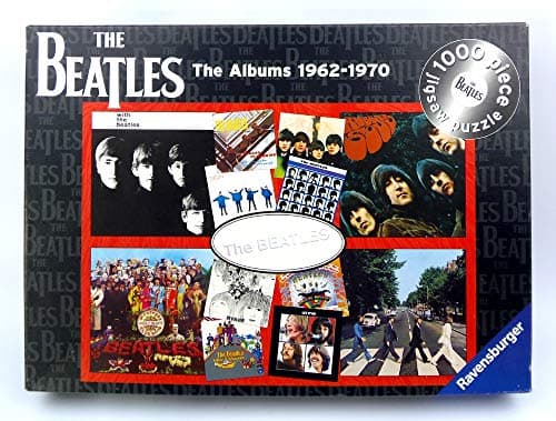 Image of Ravensburger BEATLES THE ALBUMS 1962- 1970 1000 PIECE PUZZLE