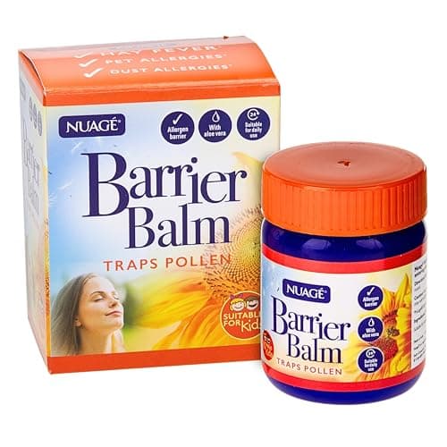 Image of Nuage Hayfever & Allergen Barrier Balm – Traps Pollen, Allergens & Dust | Infused with Aloe Vera – Suitable for Daily Use (50g)