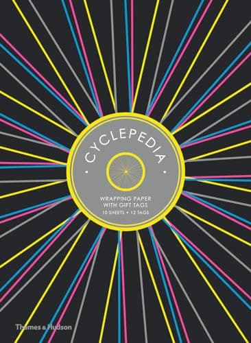 Image of Cyclepedia: Gift Wrapping Paper Book: 0 (Thames & Hudson Stationery)