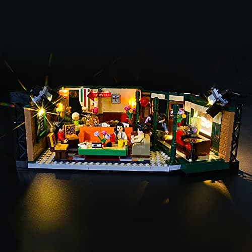 Image of GEAMENT LED Light Kit for Ideas Friends The Television Series Central Perk - Compatible with LEGO 21319 Building Blocks (Building Set Not Included)