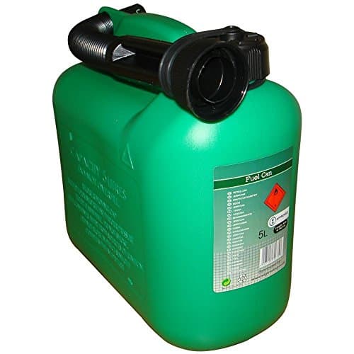 Image of RocwooD 5 Litre Green Petrol Fuel Can Cannister