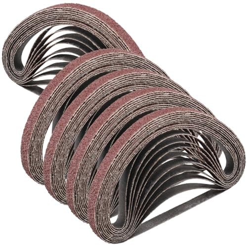 Image of STEBRUAM Sanding Belt 13 x 457 mm,50PCS 40 Grit