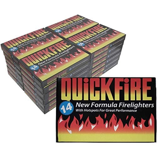 Image of 24 Packs of Quickfire Firelighters Bulk Pack Hotspots