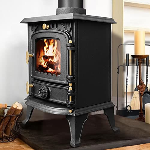 Image of NRG Defra 4.5KW Eco Design Stove MultiFuel Cast Iron Fireplace Portable