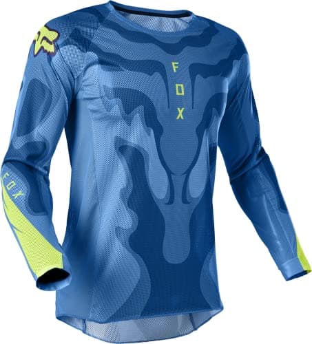 Image of Fox Airline Exo Jersey Blue/Yellow