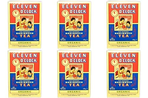 Image of (6 PACK) - Eleven O'clock - Org Rooibosch Tea | 40 Bag | 6 PACK BUNDLE