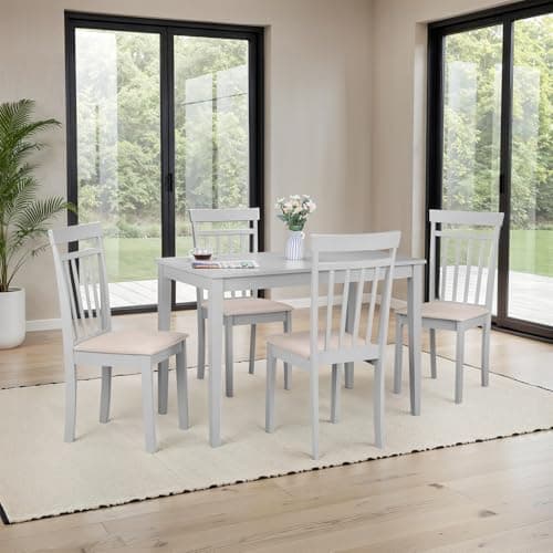 Image of Julian Bowen Taku Dining Table - Grey Tables