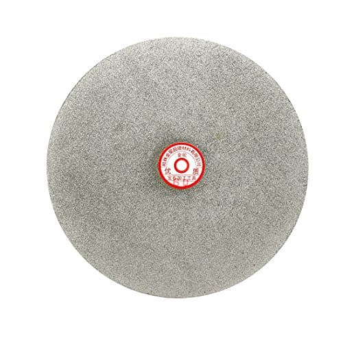 Image of sourcingmap 300mm 12-inch Grit 60 Diamond Coated Flat Lap Disk Wheel Grinding Sanding Disc