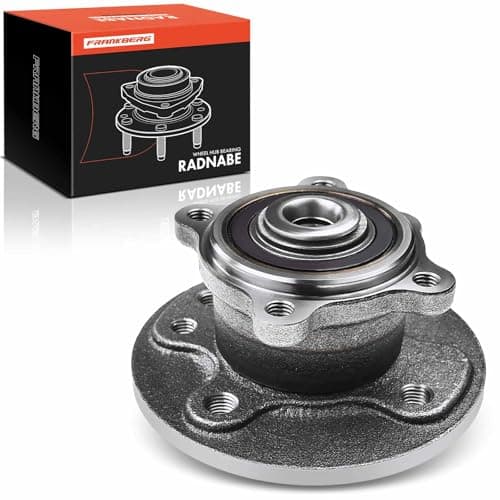 Image of Frankberg 1x Wheel Bearing Hub Wheel Hub Rear Axle Compatible with M.i.n.i R50 R53 Cooper One All Engines 2001-2006 M.i.n.i Cabriolet R52 Cooper One All Engines 2004-2006 Replace# 33416756830