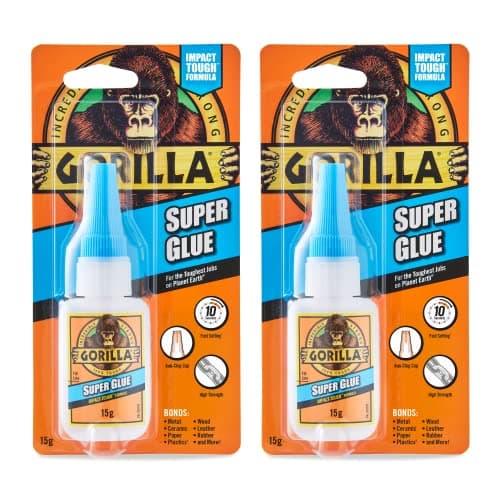 Image of Gorilla Super Glue 15g (2 Pack)