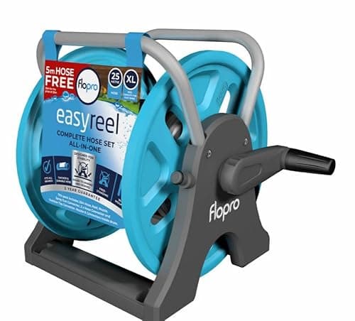 Image of Flopro NeverKink EasyReel 25m Complete Hose Reel Set System