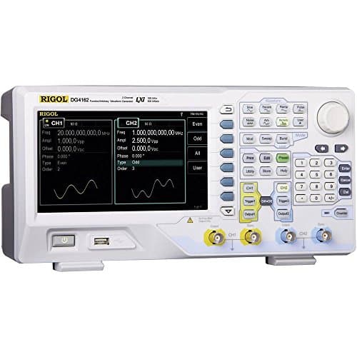 Image of Rigol - Dg4102 Arbitrary Wave Generator, 1μhz Frequency Range - 100mhz Vertical Resolution, 2 Channels, 14-bit, integrie