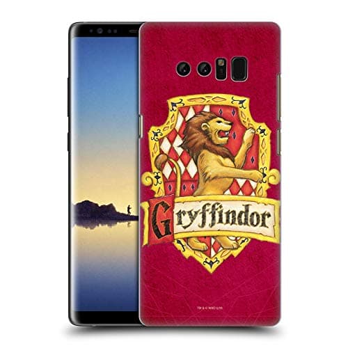 Image of Head Case Designs Officially Licensed Harry Potter Gryffindor Crest Sorcerer's Stone I Hard Back Case Compatible With Samsung Galaxy Note8 / Note 8
