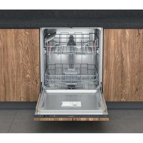 Image of Hotpoint H2IHKD526UK Full Size Dishwasher - White - 14 Place Settings