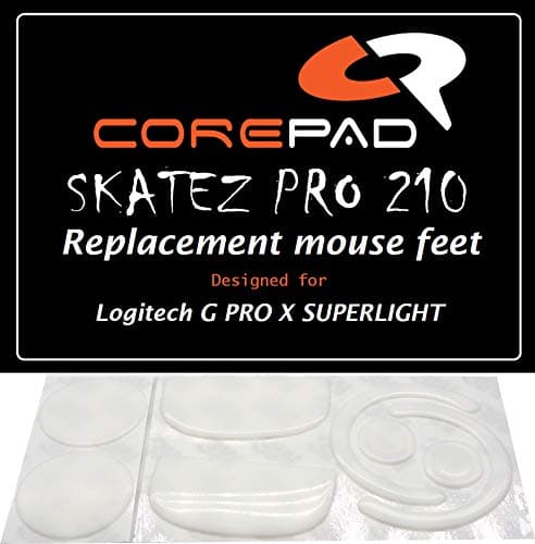 Image of Corepad Skatez PRO 210 Replacement Mouse Feet for Logitech G PRO X Superlight