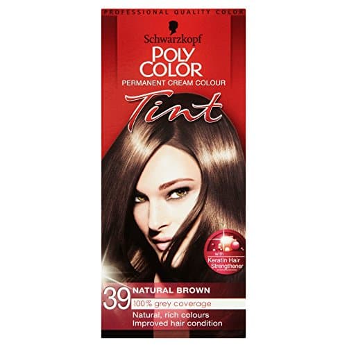 Image of Schwarzkopf Poly Color Hair Colour 39 Natural Brown