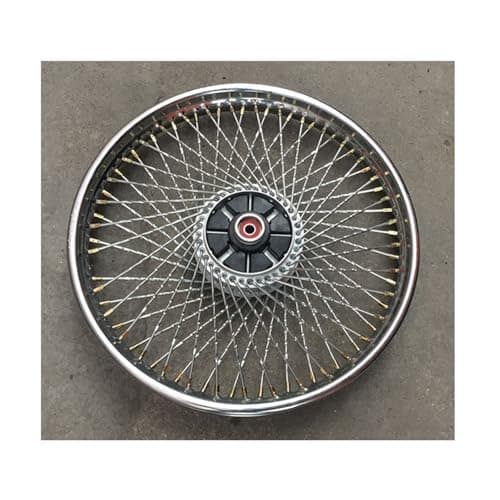 Image of Motorbike Wheels Fit For AX100 A100 JC100 HJ100 Front 1.40-18 Rear 1.60-18 Drum Brake 72 Spokes Motorcycle Wheel Rim Complete(Rear 1.60-18)
