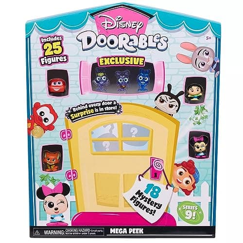 Image of Disney Doorables 25 Piece Mega Peek Pack