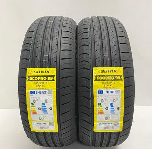 Image of 2 X 185 55 16 1855516 ECOPRO 87V XL EXTRA LOAD 185/55R16 QUALITY M+S C C RATED TYRES