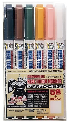 Image of Gundam Marker GMS-113 Real Touch Maker Set 2