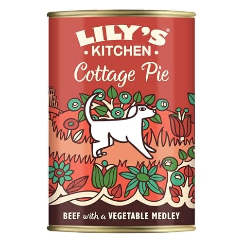 Image of Lily's Kitchen Natural Adult Dog Food Wet Tins - Cottage Pie - Complete Meal Recipes (6 Tins x 400g)