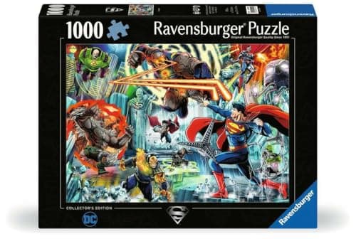 Image of Ravensburger DC Collector's Edition Superman 1000 Piece Jigsaw Puzzles for Adults and Kids Age 12 Years Up
