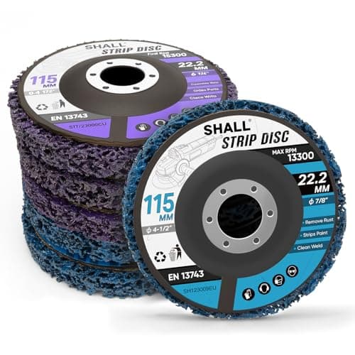 Image of SHALL 6 PCS Strip Discs,115mm(4.5") Rust Stripping Wheels, For Grinders Angle, Wheel Grinding Wheel Abrasive