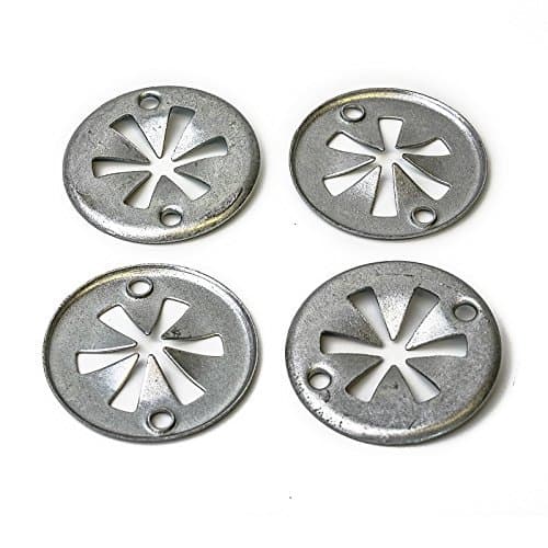 Image of 15 x metal clamping washers, covers, mounting clips, for Audi, Ford, Seat, Skoda, VW, N90335004 N90335006 | CL-0353