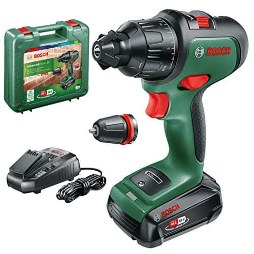 Image of Bosch Cordless Combi Drill AdvancedImpact 18 (1x Battery, 18 Volt System, in Carrying Case)