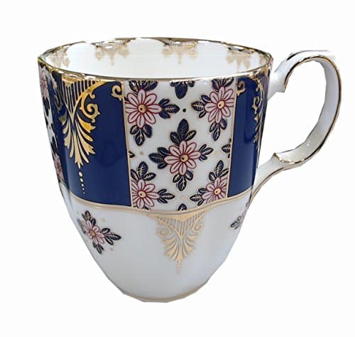 Image of Royal Albert 100 Years 40017576 1900 Regency Mug, 0.4ltr/14.1 Floz / 400ml, Blue, Bone China