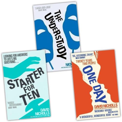Image of David Nicholls 3 Books Collection Pack Set RRP: £25.62 (Starter for Ten, One Day, The Understudy)