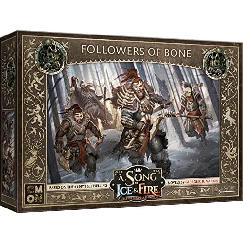 Image of Cool Mini or Not - A Song of Ice and Fire : Free Folk Followers of Bone Unit Expansion - Miniature Game