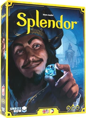 Image of Space Cowboys | Splendor | Board Game | Ages 10+ | For 2 to 4 Players | 30 Minutes Playing Time