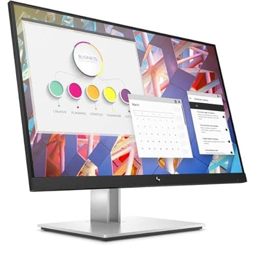 Image of HP E24 G4 Monitor (9VF99AT), 23.8" 1920x1080 FHD, 16:9, IPS, Anti-Glare, VGA/HDMI/DisplayPort/USB, Multi-Adjustable Stand, 3 YR WTY + © EuroPC Ltd Warranty Assist, (Renewed)