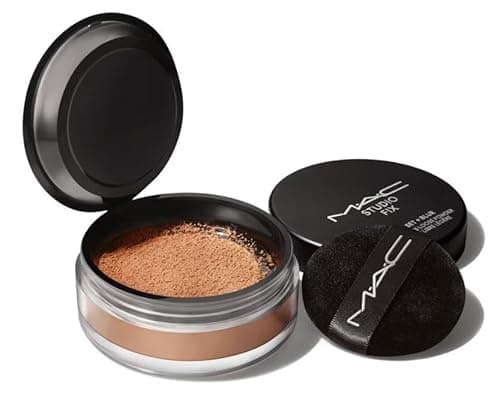 Image of MAC M.A.C Studio Fix Pro Set + Swingless Powder without Weight - Deep Dark (Rich Caoba with Red Undertones for Deep Dark Skin) 0.22 oz/6.5 g