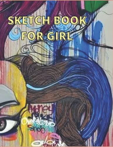 Image of Sketchbook for Girls: Sketchbook for Girls with 100+ Pages of 8.5"x11" Blank Paper for Drawing, Doodling or Learning to Draw