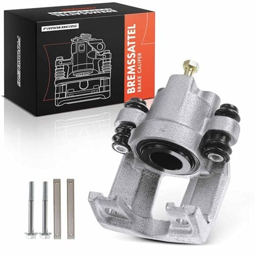 Image of Frankberg Brake Caliper Disc Brake Rear Axle Left Compatible with Commander XH XK Commander Van XH Grand Cherokee II WG WJ Grand Cherokee III WH WK Replace# 5143703AB