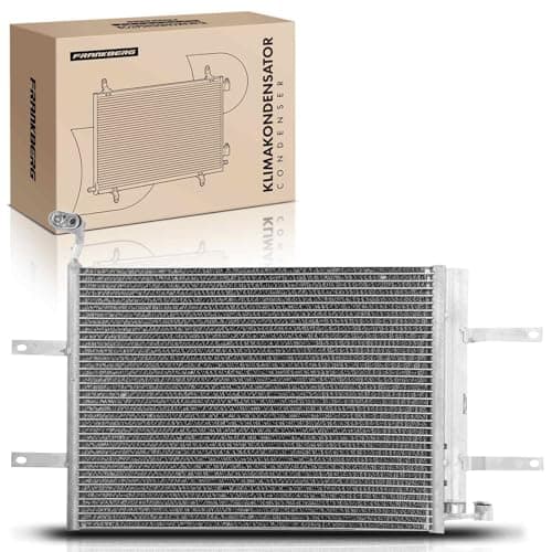 Image of Frankberg AC Condenser Air Conditioning Compatible with Polo 9A 9N 1.4L Polo 9A 9N 1.2L Fabia II 542 1.2L Fabia II Estate 545 1.4L Fabia II 542 1.4L Replace# 6Q08 204111 10
