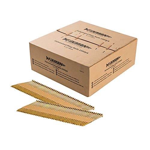 Image of Fixman 689272 Galvanised Ring Nails 2500pk 3.1 x 75 mm
