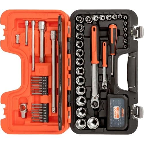 Image of SL79 Slim Socket Set of 79 Metric 1/4in & 1/2in Drive