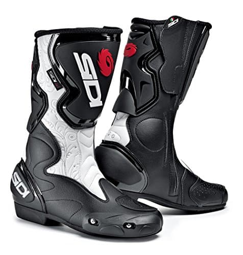 Image of Sidi Fusion Lei Motorcycle Boot, Black/White, Size 38,52435-38-211
