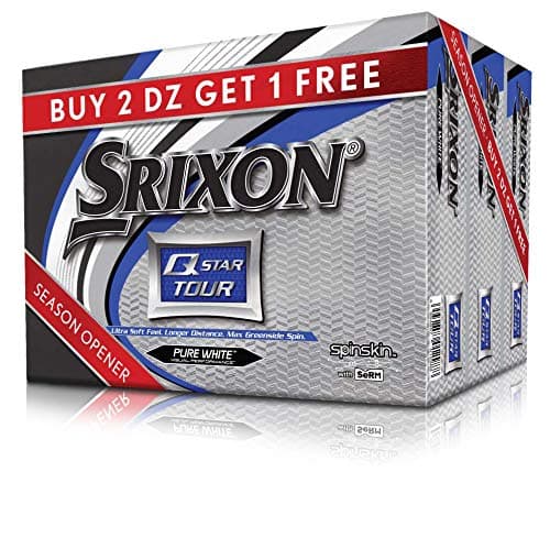 Image of Srixon Q-Star Tour 3 Golf Balls, Whtie (Three Dozen)