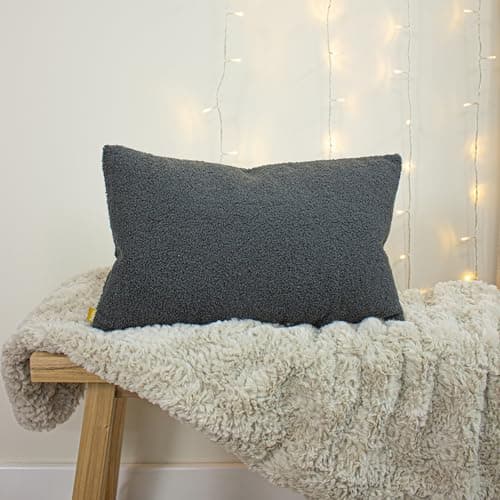 Image of furn. Malham Rectangular Fleece Feather Rich Filled Cushion