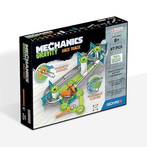 Image of Geomag - Mechanics Gravity Race Track - Set of 67 Pieces