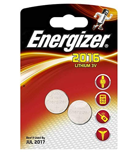 Image of Energizer® CR2016 CR2016 CR2016 3V 90mAh Coin Cell Battery (Pack of 2) You will receive 1 Pack of 2