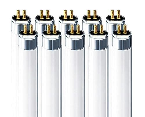 Image of LUXSA Lighting 10 Pack 14w T5 High Efficiency 840 Cool White Fluorescent 549mm Tube 4000k HE (FH1840)